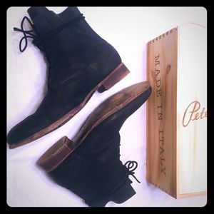 Peter Nappi Julius boot, Nero Kudu Leather